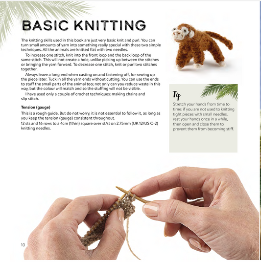 Knit a Mini Safari by Sachiyo Ishii