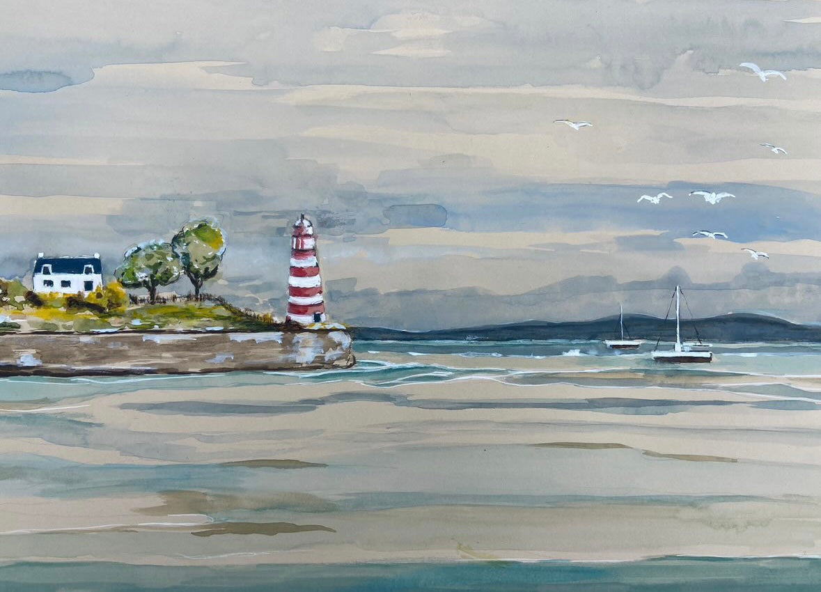 Watercolour Seascape All Day Guest Workshop with Sam Folcarelli -  Saturday 18th April 10.30-4.30