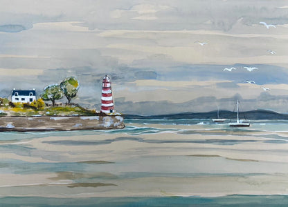 Watercolour Seascape All Day Guest Workshop with Sam Folcarelli -  Saturday 18th April 10.30-4.30
