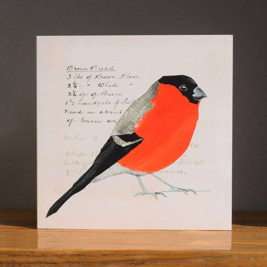 Bullfinch on Brown Bread Recipe (British Birds)