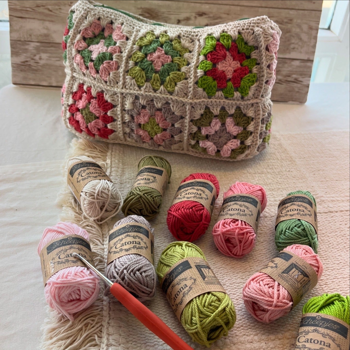 *New* Locket’s Crochet Project Bag kit