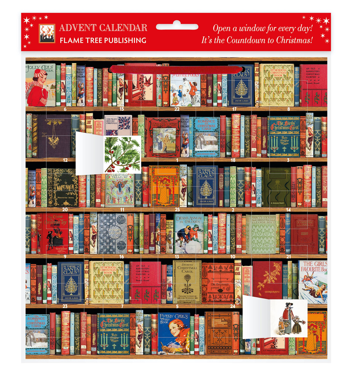 ***NEW*** Bodleian Libraries: Christmas Bookshelves Advent Calendar (w