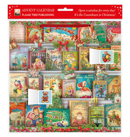 ***NEW*** Christmas Bookshelf Advent Calendar (with stickers)