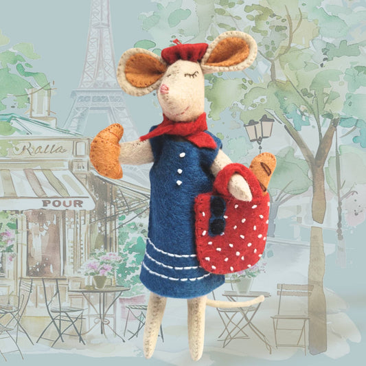 ***NEW*** Little Mouse in Paris Felt Craft Mini Kit