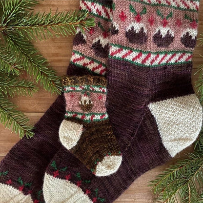 Christmas Pudding Sock Kit