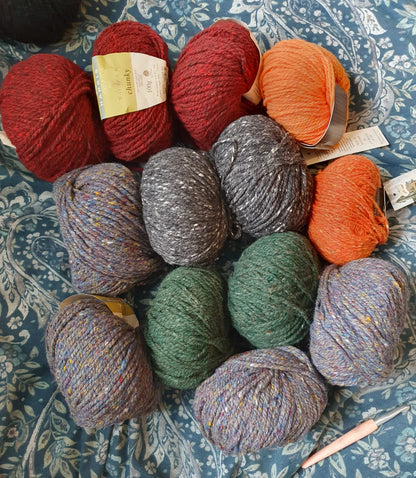 Crochet Stash Buster Bag Workshop - Friday 4th December 10.30-1.30