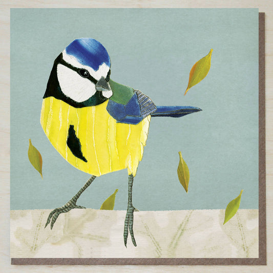 Blue Tit Card (British Birds)