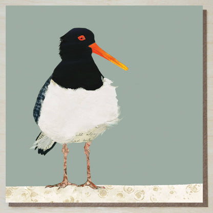 Oystercatcher Card (British Birds)