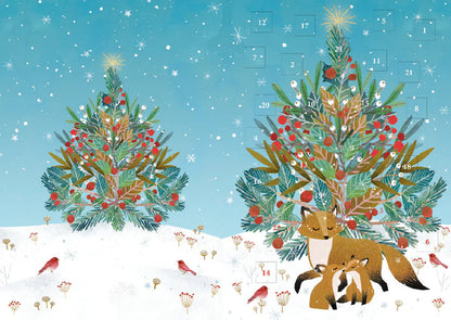 Advent Calendar Card by Roger La Borde