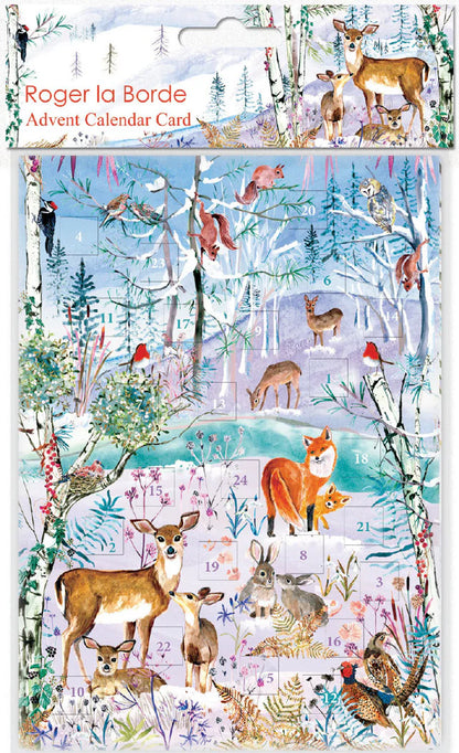 Advent Calendar Card by Roger La Borde