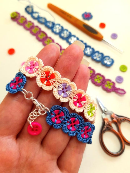 Micro-Crochet Jewellery workshop with Steffi Glaves - Saturday 4th July 10.30-1.30