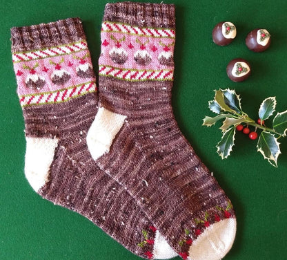 Christmas Pudding Sock Kit