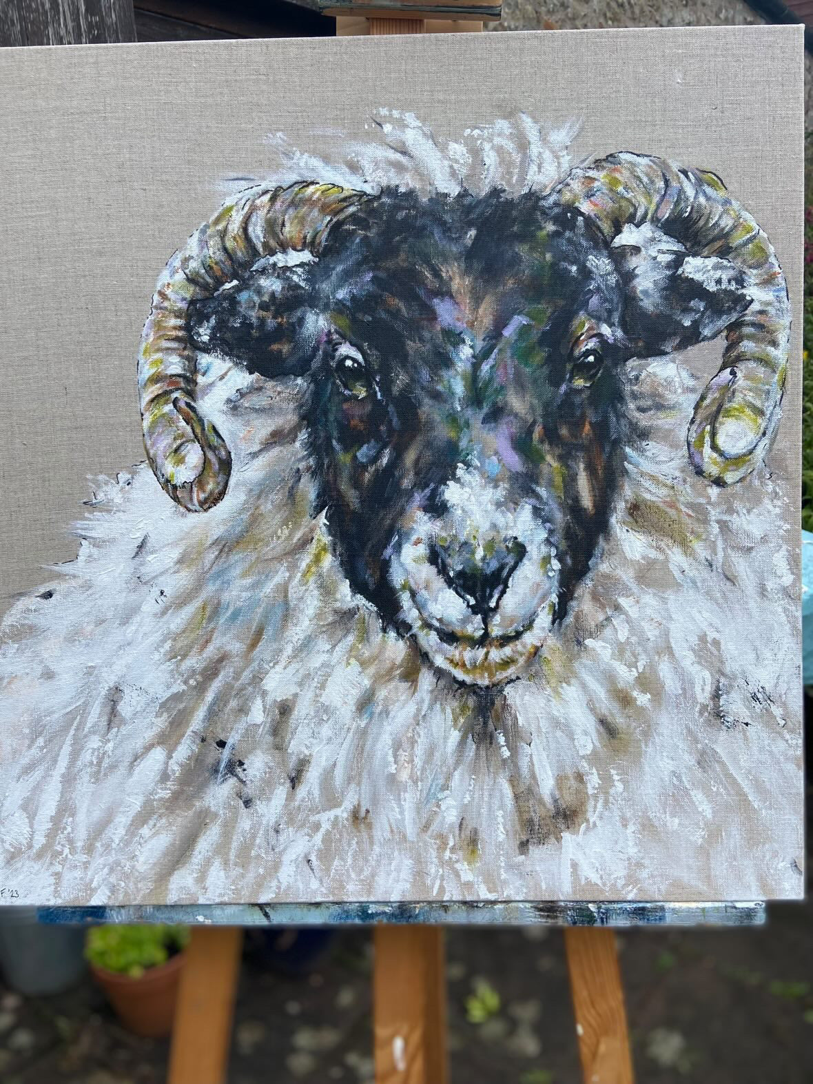 Watercolour Sheep Workshop with Art by Sam Sat 7th November 10.30-16.00