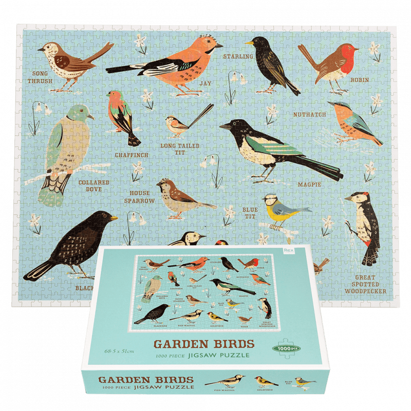 Garden Birds 1000 piece Jigsaw