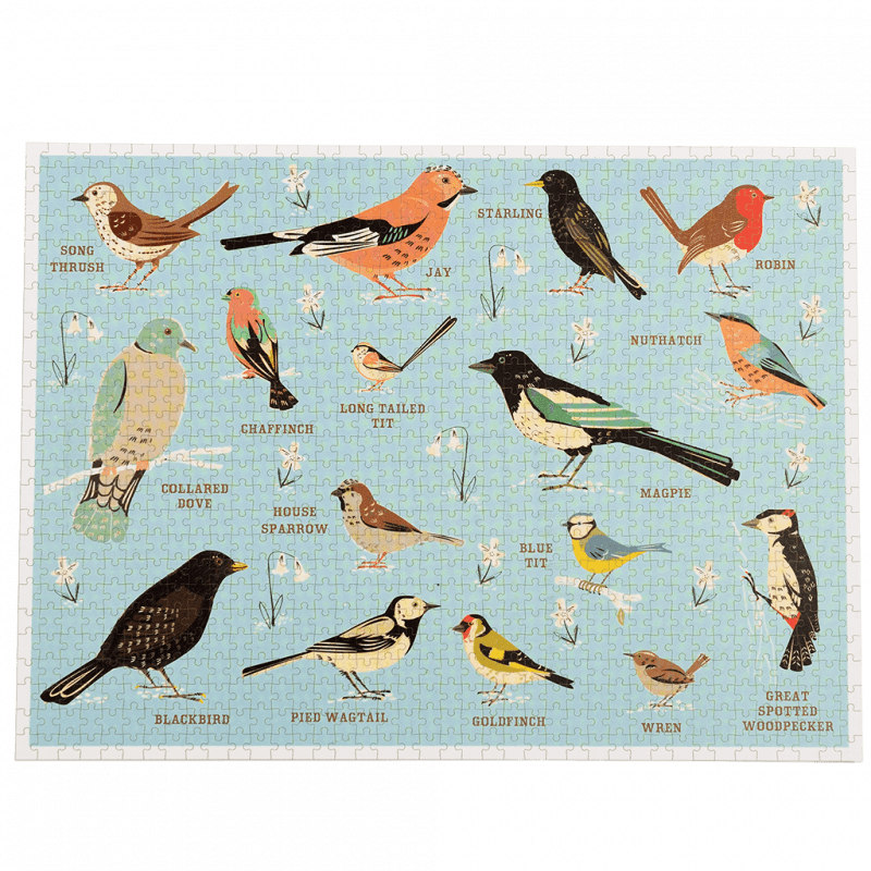 Garden Birds 1000 piece Jigsaw