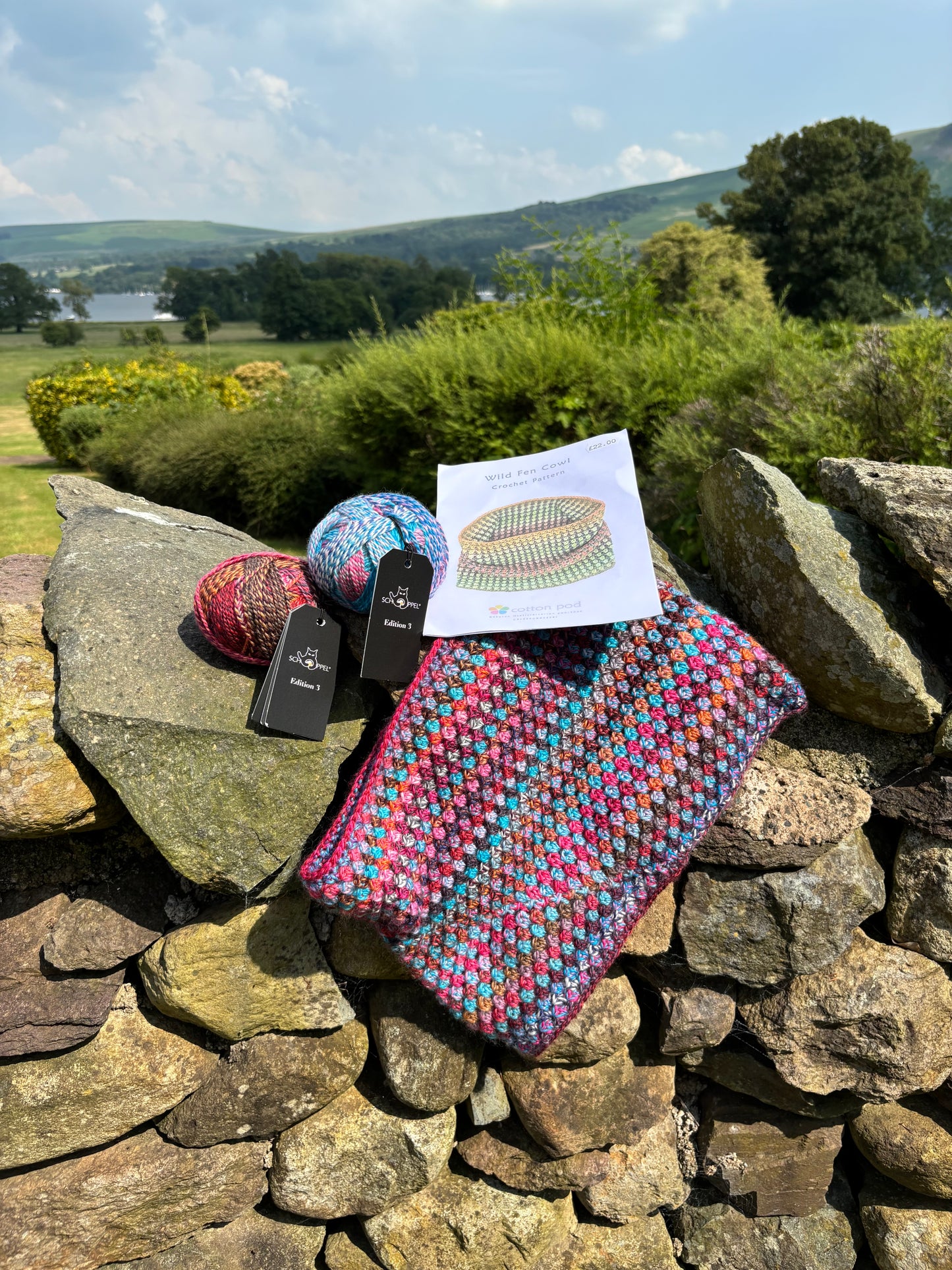 NEW Wild Fen Crochet Cowl Kits