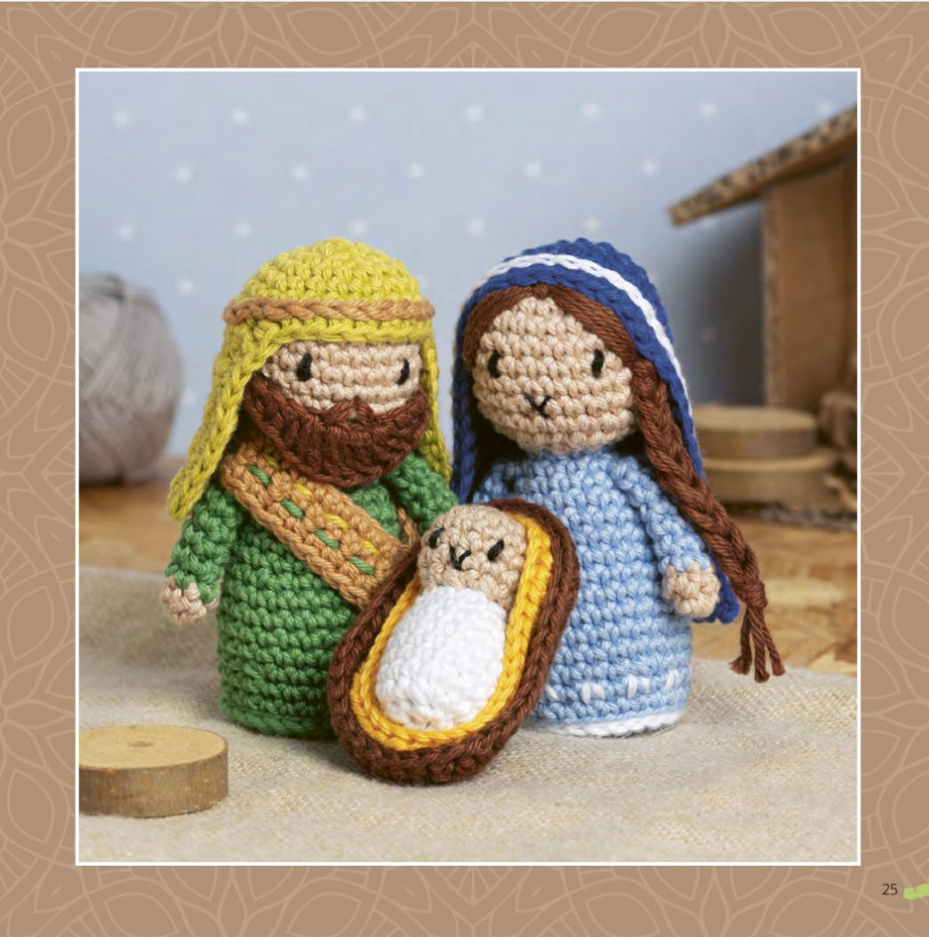 Mini Amigurumi Nativity by Sarah-Jane Hicks