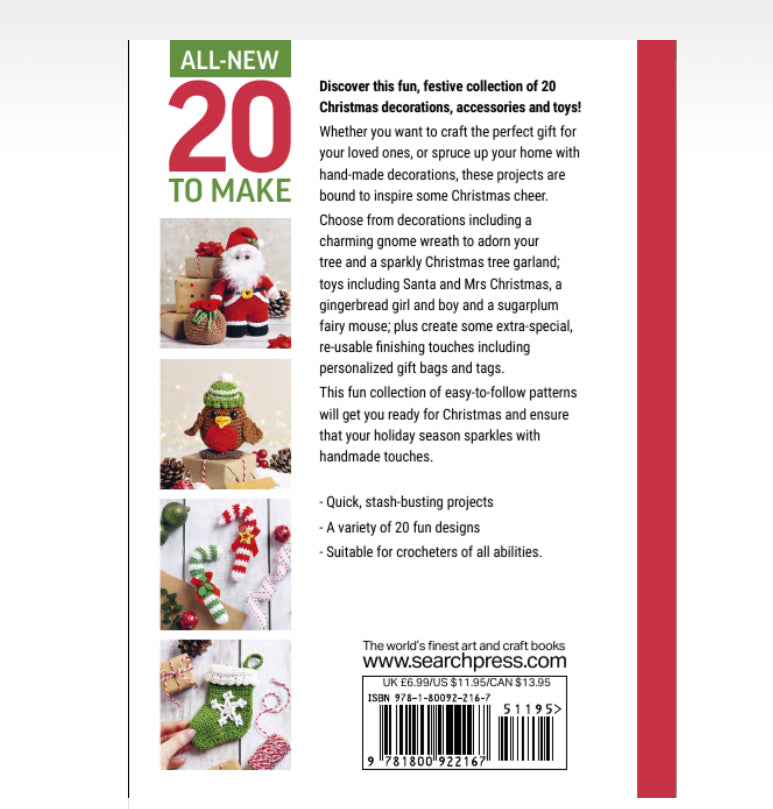 All New 20 to Make Christmas Crochet by Val Pierce