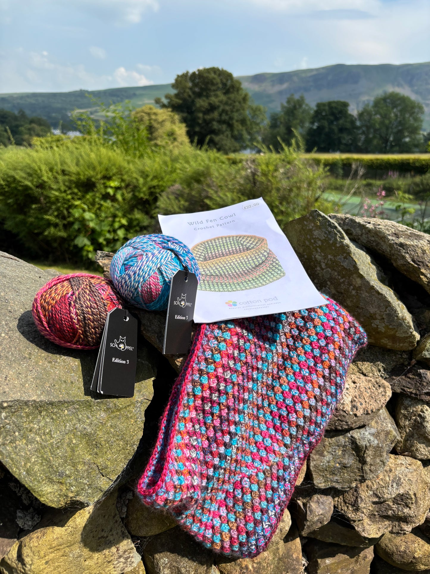 NEW Wild Fen Crochet Cowl Kits