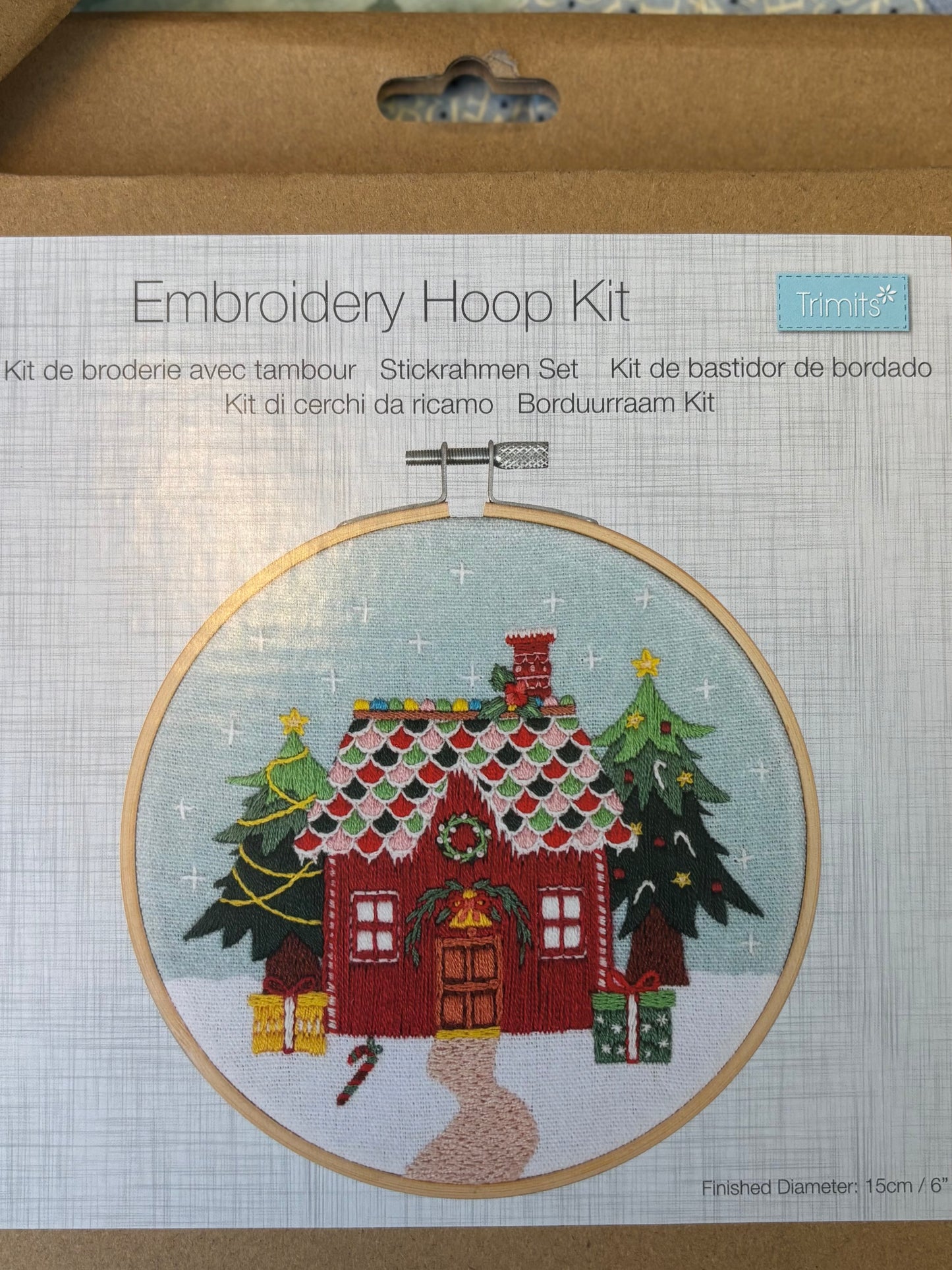 Embroidery Kits with Hoop (Small)