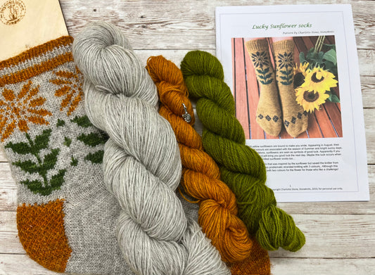 Lucky Sunflower Socks Set