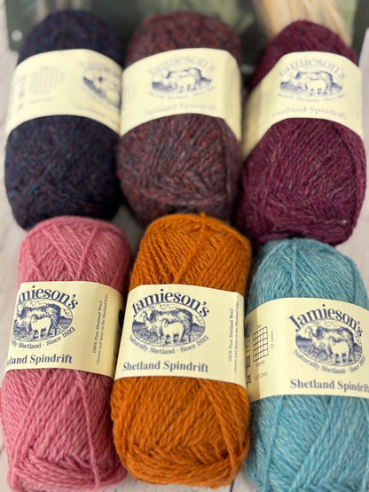 ***NEW*** Shetland Wool Week Birdie Beanie Hat Kits