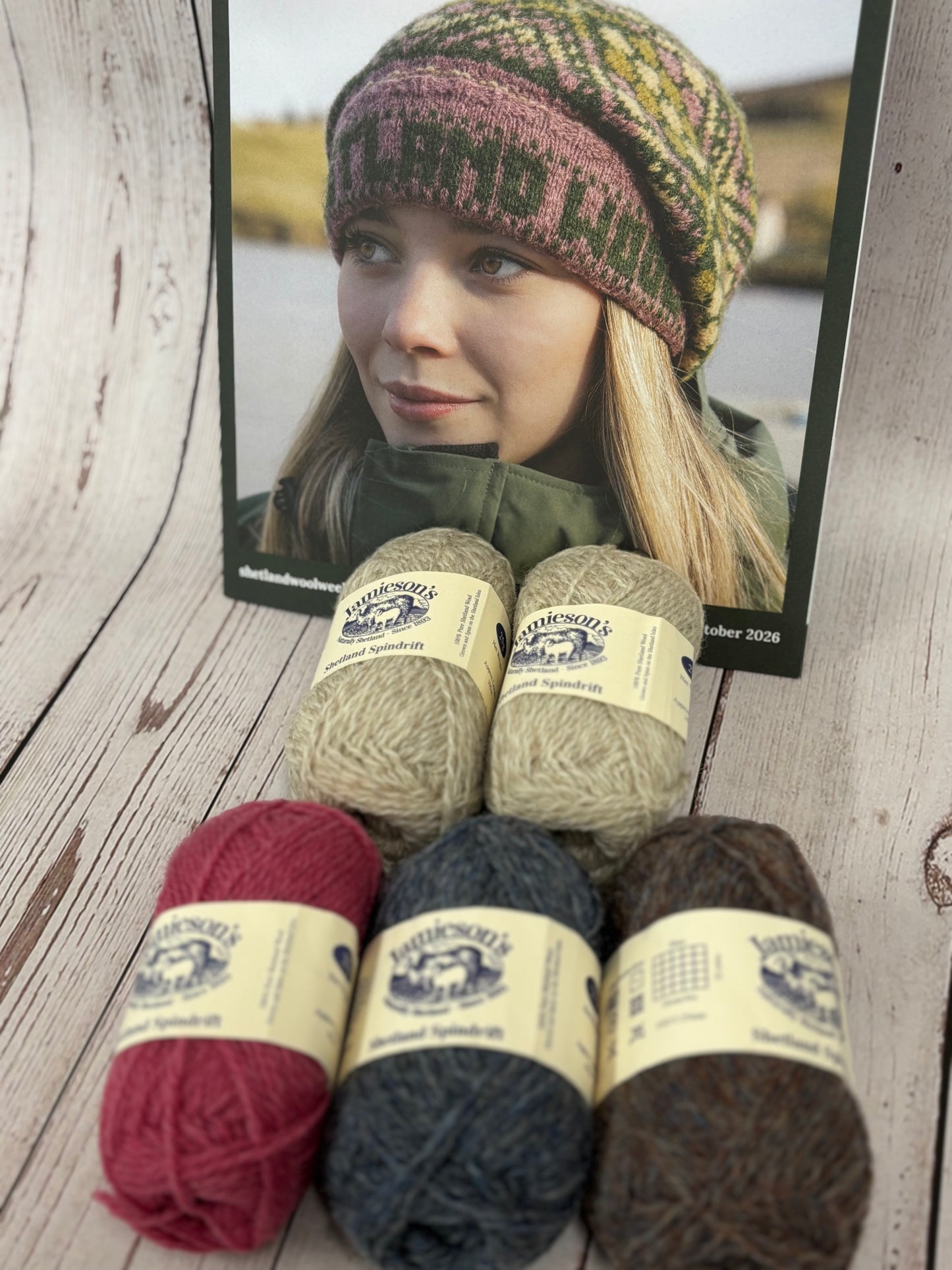 ***NEW*** Shetland Wool Week Birdie Beanie Hat Kits