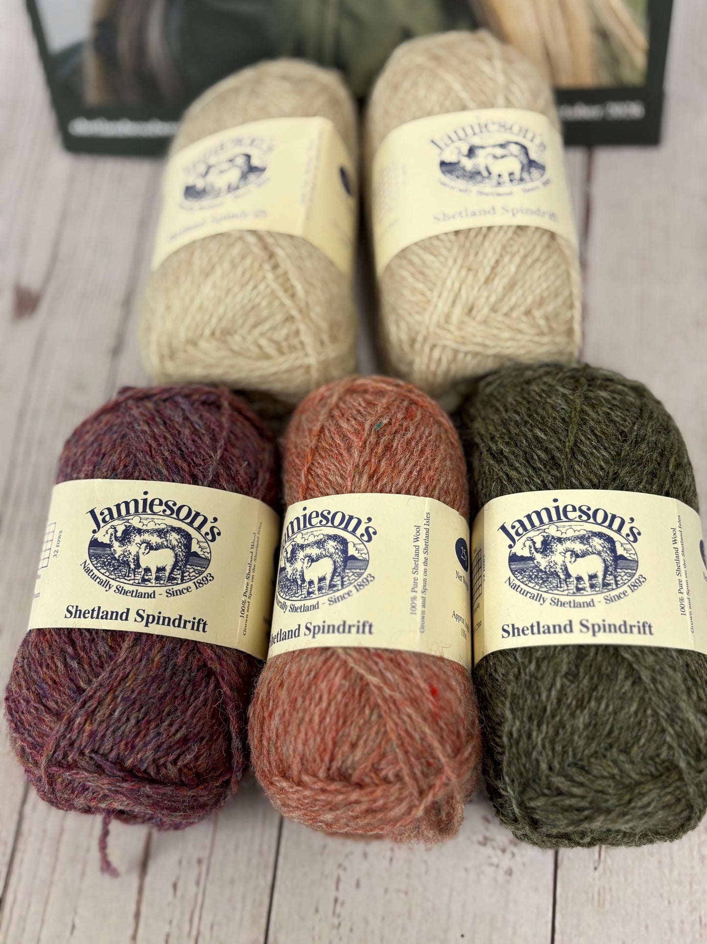 ***NEW*** Shetland Wool Week Birdie Beanie Hat Kits