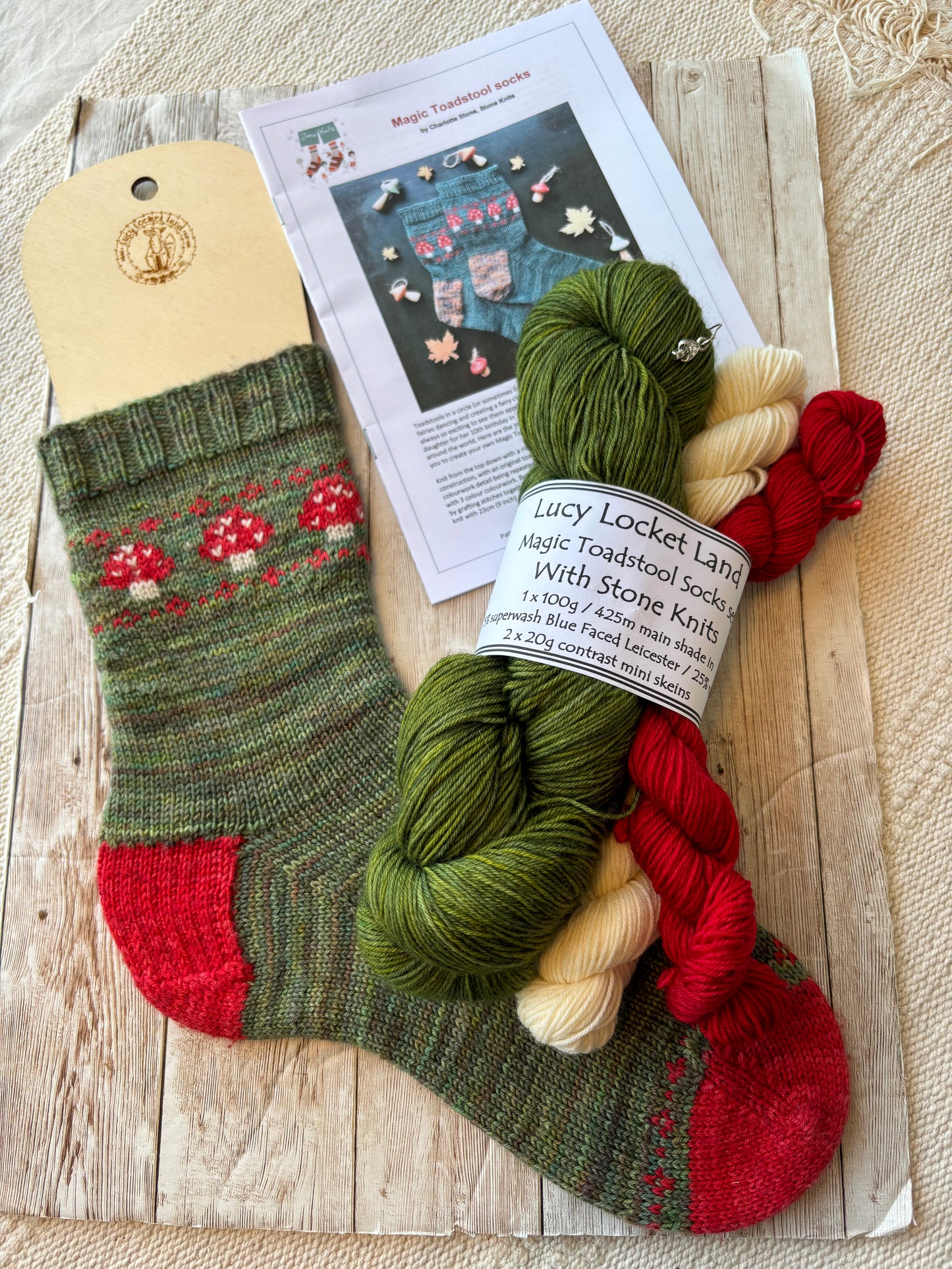 Magic Toadstool Sock Kit