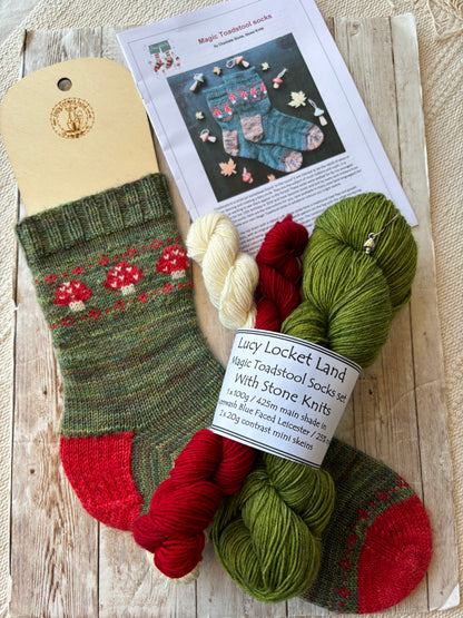 Magic Toadstool Sock Kit