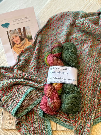 Bookshelf Yarn Sets & Pattern for the Tangled Galashiels 2024 Shawl