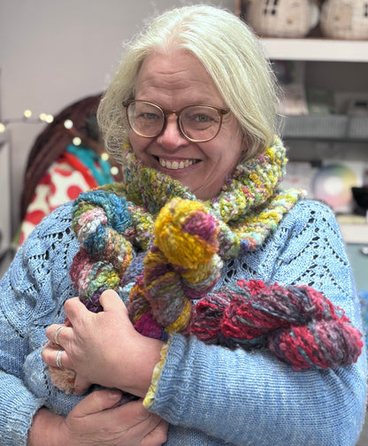 Hand Dyed Teddy Bear Chunky Yarn
