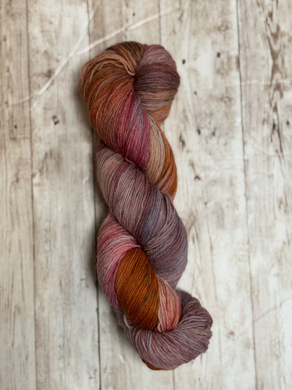 Locket's Hand Dyed 4ply BFL/Nylon