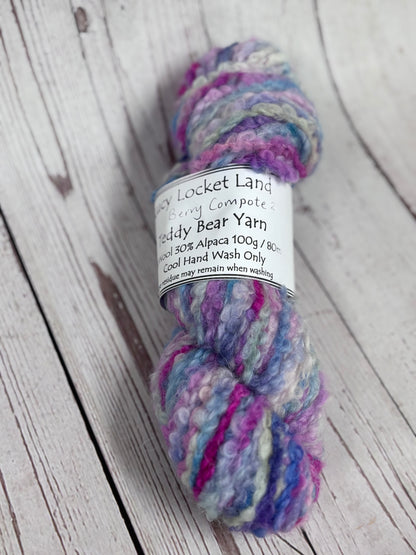 Hand Dyed Teddy Bear Chunky Yarn