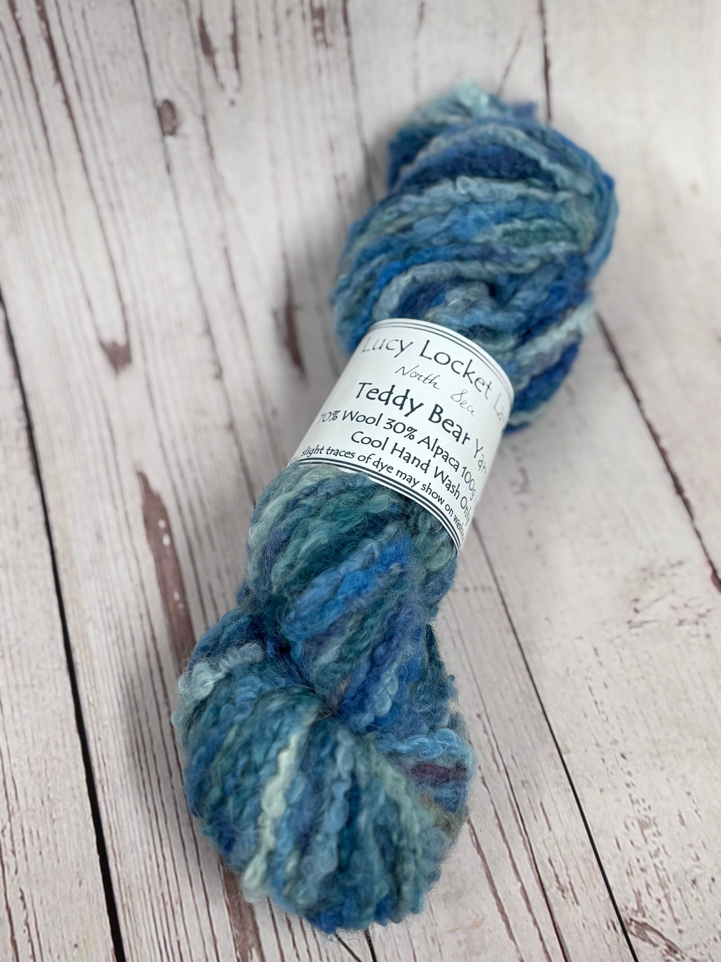 Hand Dyed Teddy Bear Chunky Yarn