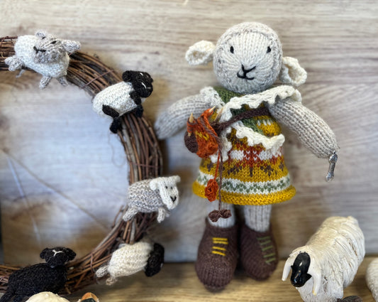 Locket's Year of Little Cotton Rabbits - Hazel the Shetland Sheep