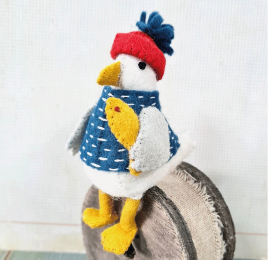 Corinne Lapierre's Sam the Seagull Felt Craft Mini Kit