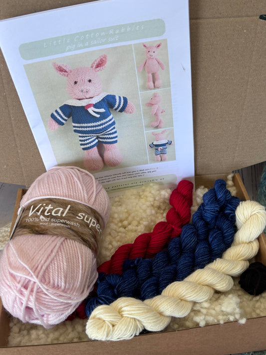 Little Cotton Rabbits - Piggy in a Sailor Suit
