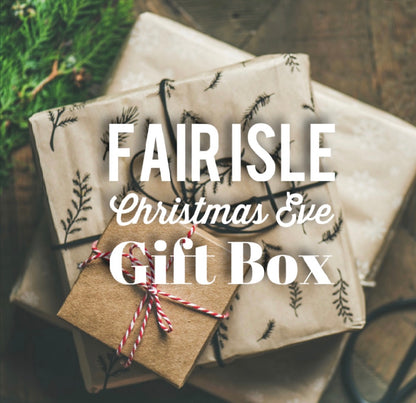 ***PRE-ORDER***Locket’s FAIR ISLE Christmas Eve Box