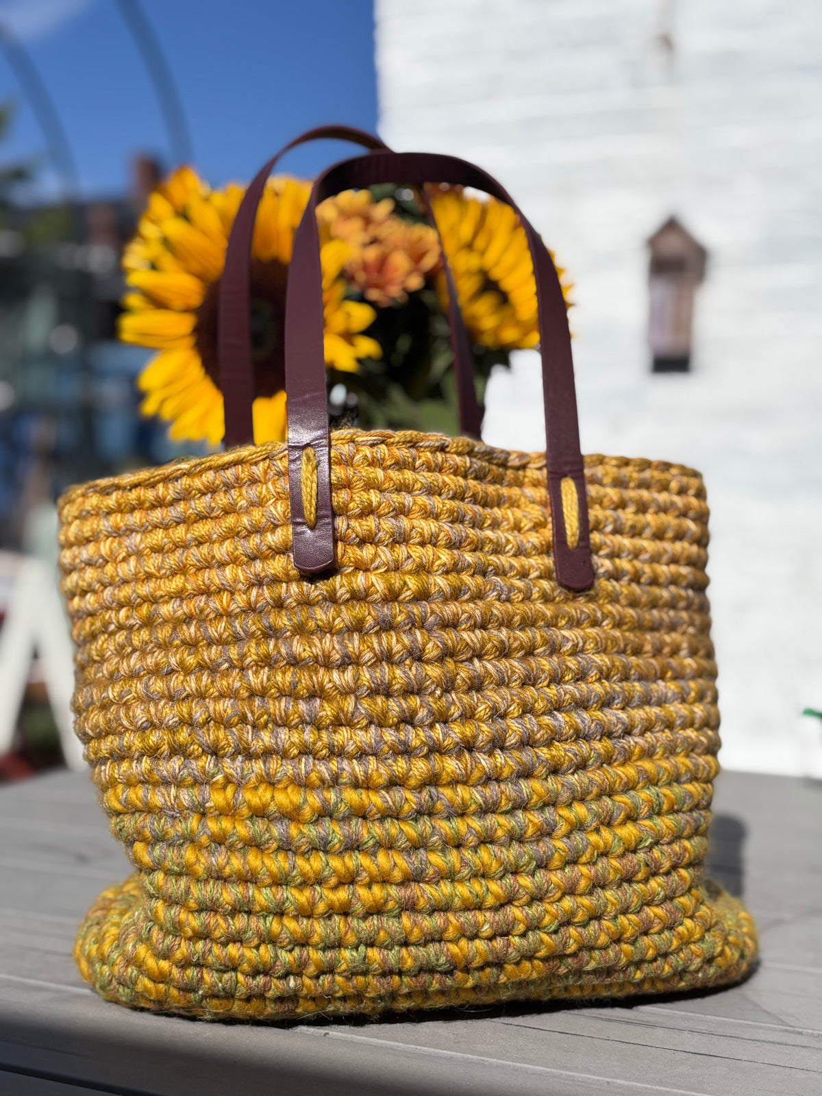 Crochet Stash Buster Bag Workshop - Friday 4th December 10.30-1.30