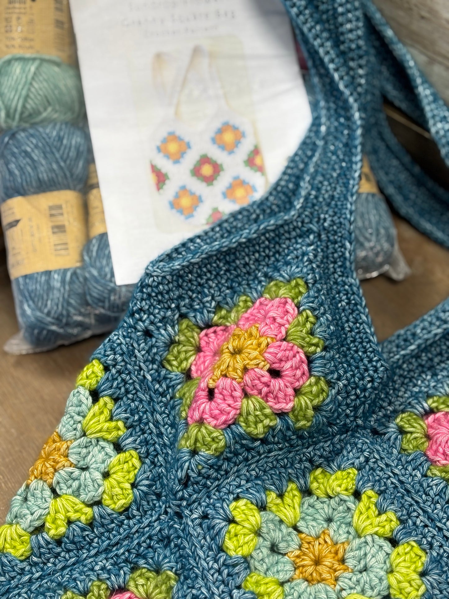 Sun-Drop Crochet Bag Kit