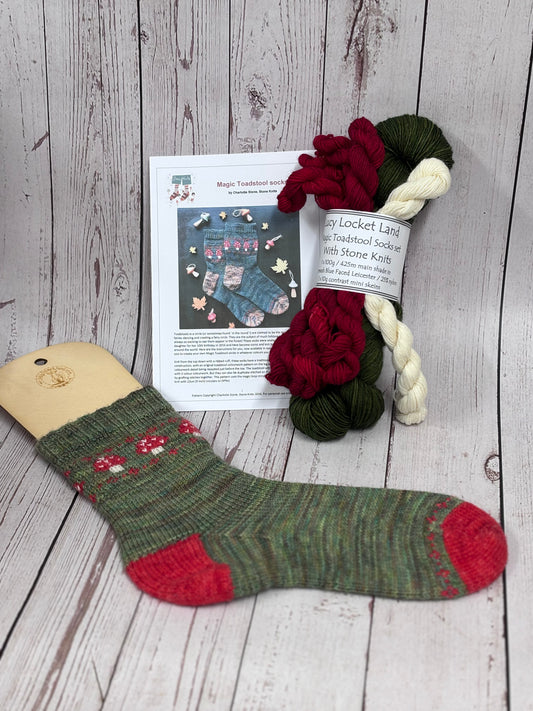 Magic Toadstool Sock Kit