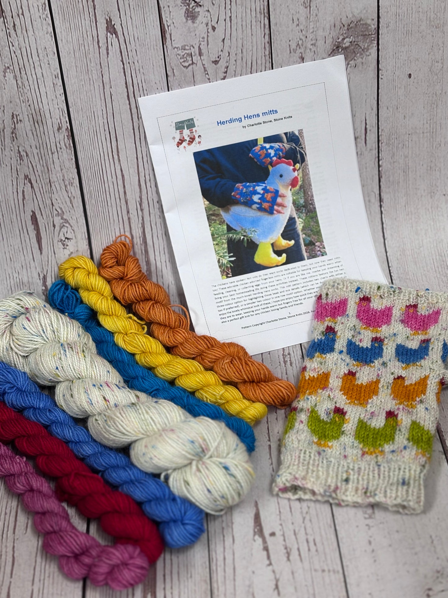 Herding Hens Mitts Kits