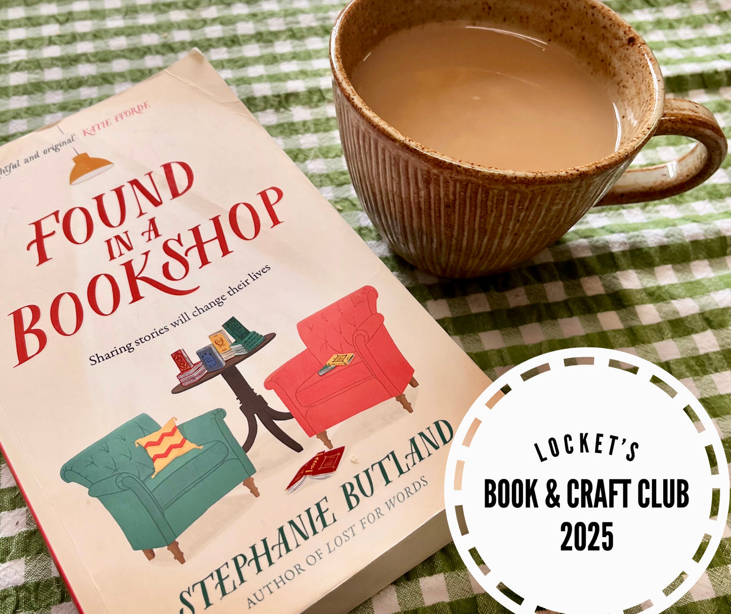 Locket’s Book & Craft Club 2025 - Book #4 Found in a Book Shop