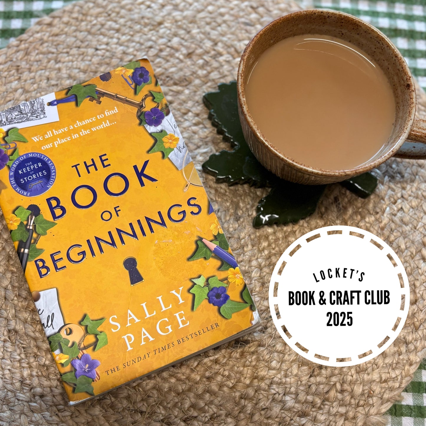 Locket’s Book & Craft Club 2025 - Book #5 The Book of Beginnings