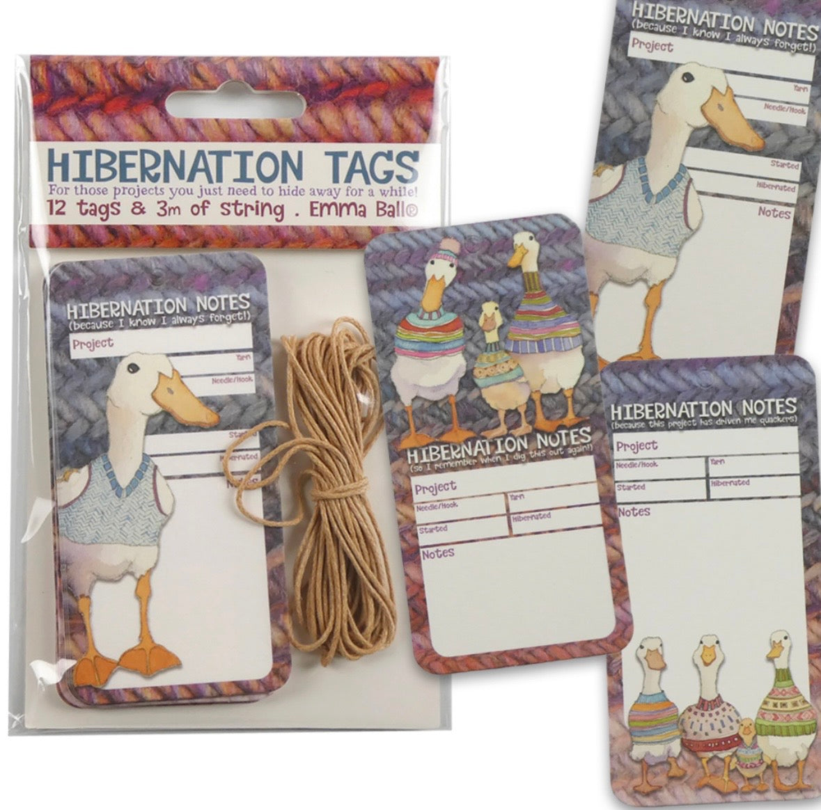 NEW Emma Ball Hibernation Tags