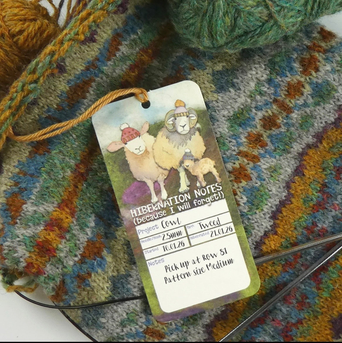 NEW Emma Ball Hibernation Tags
