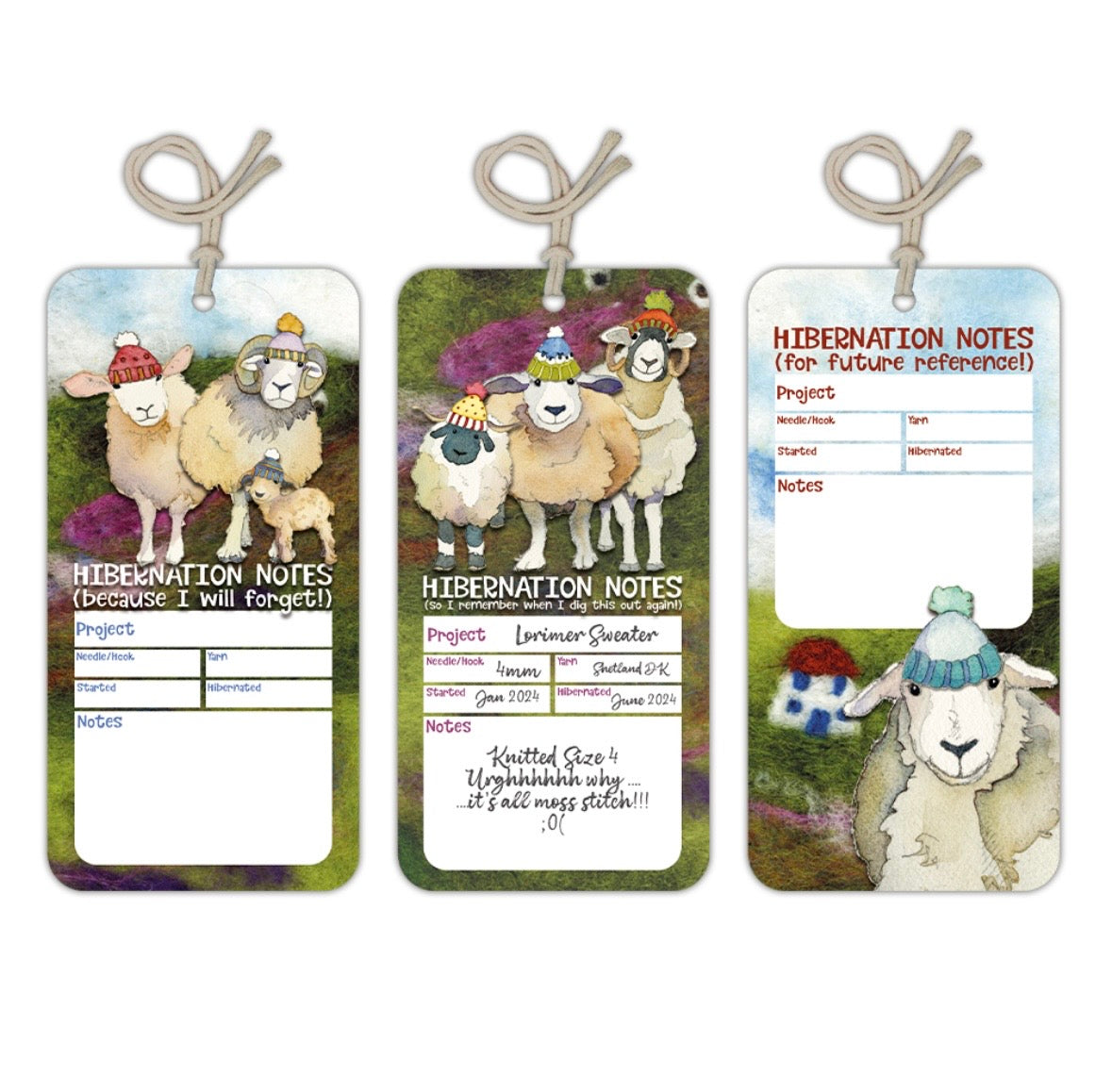 NEW Emma Ball Hibernation Tags