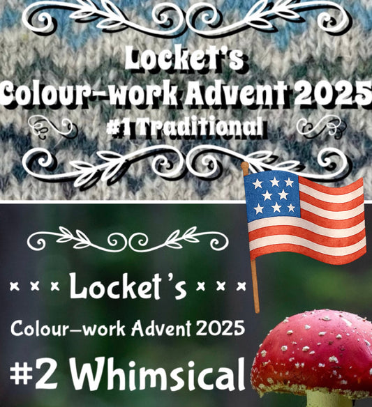 Locket's Colour Work Advent Boxes - FOR US CUSTOMERS