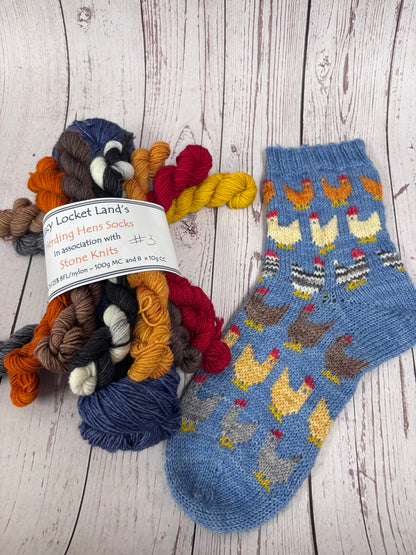 Herding Hens Socks kit